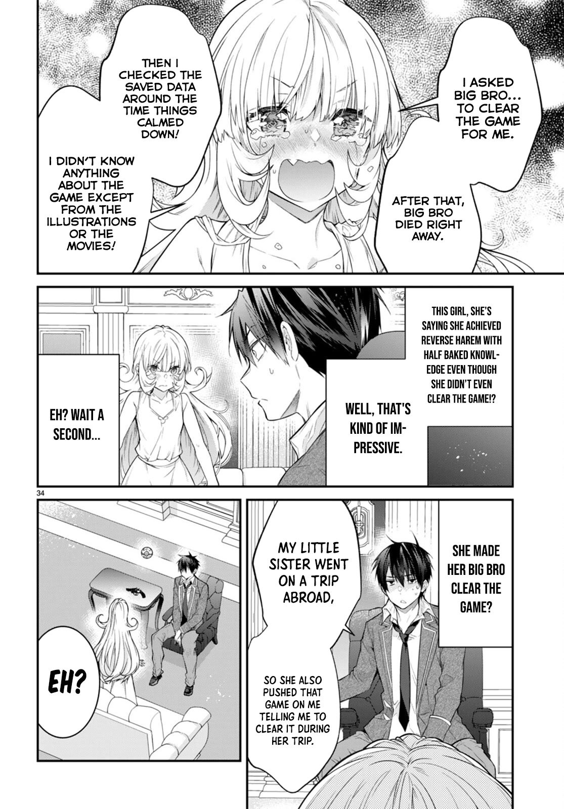 Trapped in a Dating Sim, Chapter 51 image 34